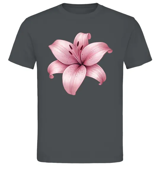 Чоловіча футболка Лілія Графіт фото