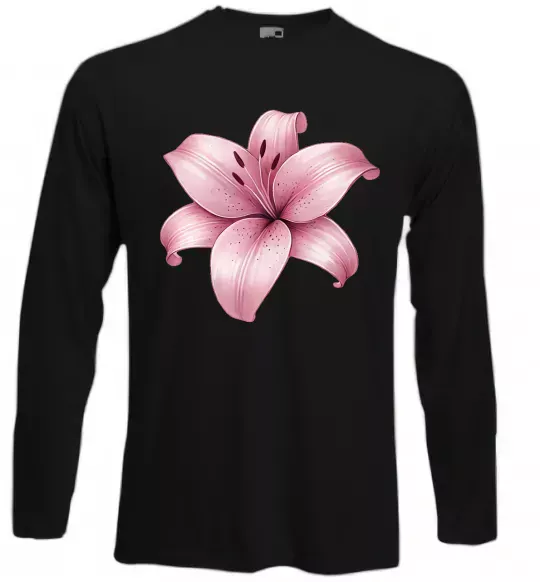 Лонгслив Лілія Черный фото