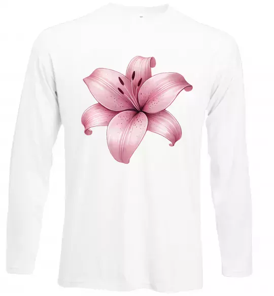 Лонгслив Лілія Белый фото