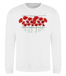 Світшот Маки колючий дріт