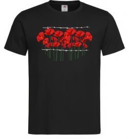 Чоловіча футболка Маки колючий дріт Чоловіча футболка Маки колючий дріт