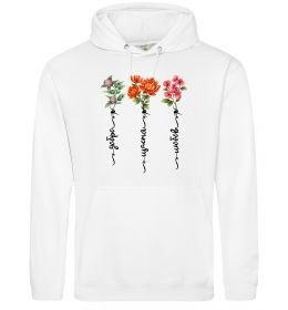 Чоловіча толстовка (худі) Квіти Добро Щастя Любов