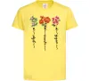 Детская футболка Квіти Добро Щастя Любов Лимонный Детская футболка Квіти Добро Щастя Любов Лимонный фото
