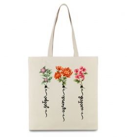 Эко-сумка Квіти Добро Щастя Любов Эко-сумка Квіти Добро Щастя Любов