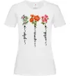 Женская футболка Квіти Добро Щастя Любов Белый фото