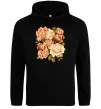 Жіноча толстовка (худі) Троянди Чорний Жіноча толстовка (худі) Троянди Чорний фото