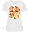 Женская футболка Троянди Белый фото