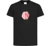 Детская футболка Мозок квіти Черный Детская футболка Мозок квіти Черный фото