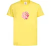 Детская футболка Мозок квіти Лимонный Детская футболка Мозок квіти Лимонный фото