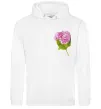 Жіноча толстовка (худі) Гортензії 1 Білий фото