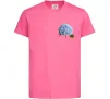 Дитяча футболка Гортензії 2 Яскраво-рожевий фото