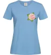 Женская футболка Гортензії 3 Голубой фото