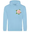 Чоловіча толстовка (худі) Гортензії 3 Блакитний фото