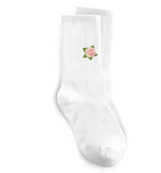 Шкарпетки Гортензії 3 Білий фото