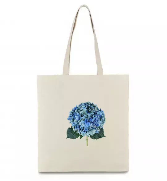 Еко-сумка Гортензії 4 Бежевий фото