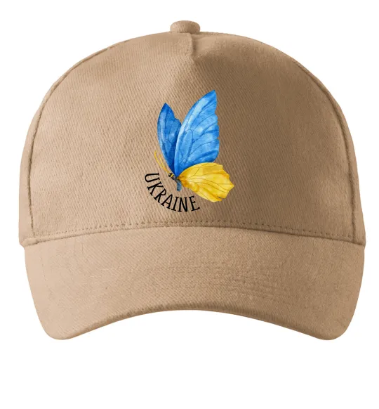 Кепка Ukraine метелик Пісочний фото
