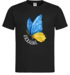 Мужская футболка Ukraine метелик Черный Мужская футболка Ukraine метелик Черный фото