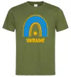 Мужская футболка Ukraine сонце Оливковый Мужская футболка Ukraine сонце Оливковый фото