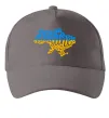 Кепка Україна карта Сірий фото
