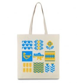 Эко-сумка Україна квадрати
