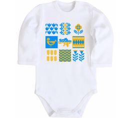 Детский боди Україна квадрати