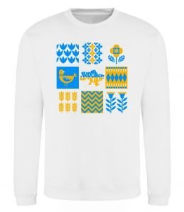 Свитшот Україна квадрати Свитшот Україна квадрати