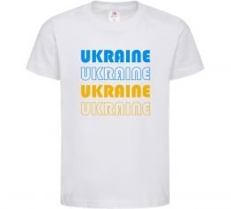 Дитяча футболка Ukraine різними кольорами