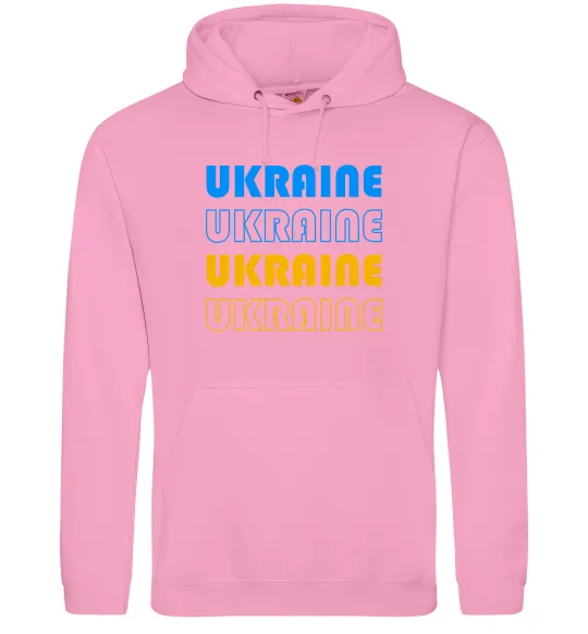 Чоловіча толстовка (худі) Ukraine різними кольорами Рожевий фото