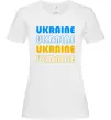 Женская футболка Ukraine різними кольорами Белый Женская футболка Ukraine різними кольорами Белый фото