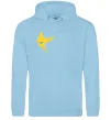 Чоловіча толстовка (худі) Ластівка жовта парні ВИШИВКА Блакитний фото