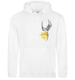 Женская толстовка (худи) Ластівка Герб ВИШИВКА Женская толстовка (худи) Ластівка Герб ВИШИВКА