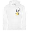 Женская толстовка (худи) Ластівка Герб ВИШИВКА Белый Женская толстовка (худи) Ластівка Герб ВИШИВКА Белый фото