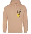 Женская толстовка (худи) Ластівка Герб ВИШИВКА Песочный Женская толстовка (худи) Ластівка Герб ВИШИВКА Песочный фото