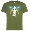 Мужская футболка Україна Янгол Оливковый Мужская футболка Україна Янгол Оливковый фото