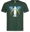Мужская футболка Україна Янгол Темно-зеленый Мужская футболка Україна Янгол Темно-зеленый фото