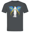 Мужская футболка Україна Янгол Графит Мужская футболка Україна Янгол Графит фото