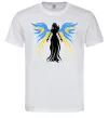 Мужская футболка Україна Янгол Белый Мужская футболка Україна Янгол Белый фото