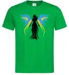 Мужская футболка Україна Янгол Зеленый Мужская футболка Україна Янгол Зеленый фото