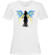Женская футболка Україна Янгол Белый фото
