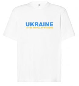 Футболка Оверсайз Ukraine capital of freedom