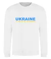 Свитшот Ukraine capital of freedom Белый Свитшот Ukraine capital of freedom Белый фото