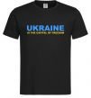 Мужская футболка Ukraine capital of freedom Черный фото