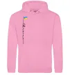Жіноча толстовка (худі) Ukraine Flag Рожевий фото