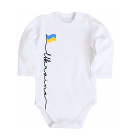 Детский боди Ukraine Flag