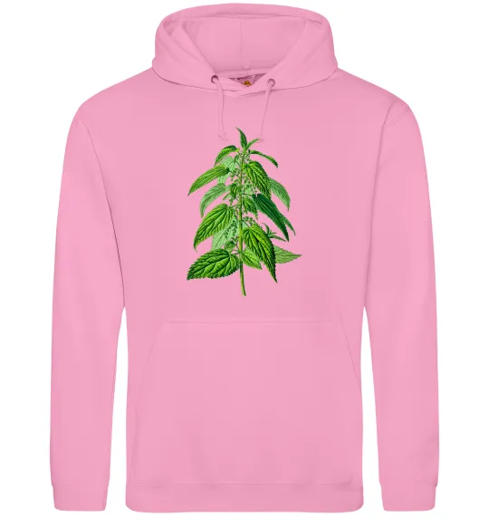Мужская толстовка (худи) Кропива Розовый фото
