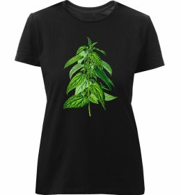 Женская премиум футболка Кропива