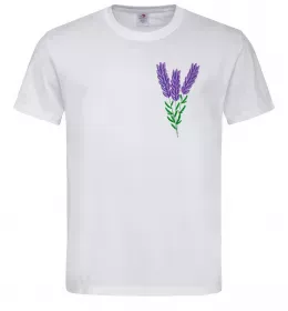 Чоловіча футболка Розы Білий фото