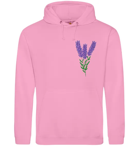 Жіноча толстовка (худі) Лаванда ВИШИВКА Рожевий фото