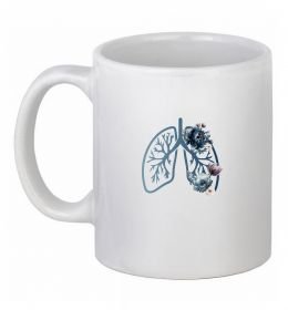 Чашка керамическая Легені квіти