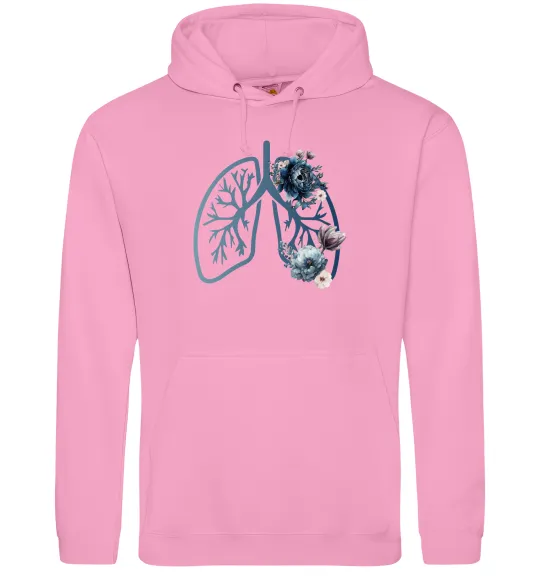 Мужская толстовка (худи) Легені квіти Розовый фото